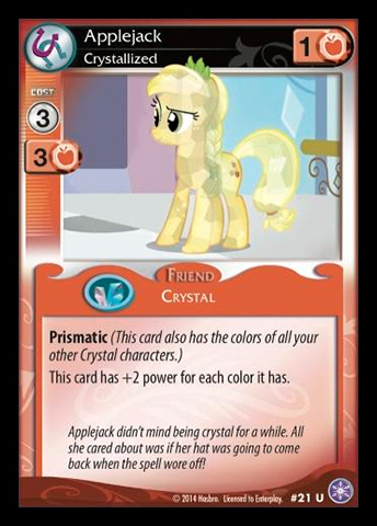 Applejack, Crystallized